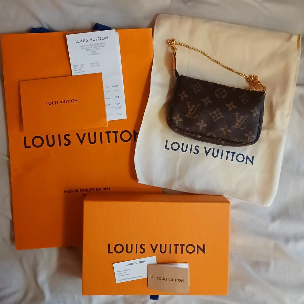 Authentic Louis Vuitton Mini Pochette Accessoires